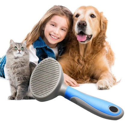 Pets Grooming Brush for Dog Long Hair Removes Pet Cat Hair Shedding Comb Puppy Slicker Brush