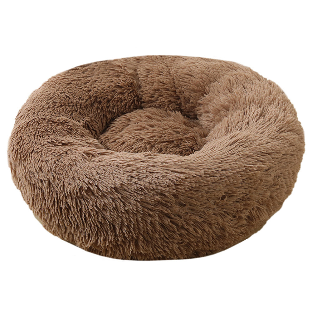 Machine Washable Calming Donut Cat and Dog Pet Bed