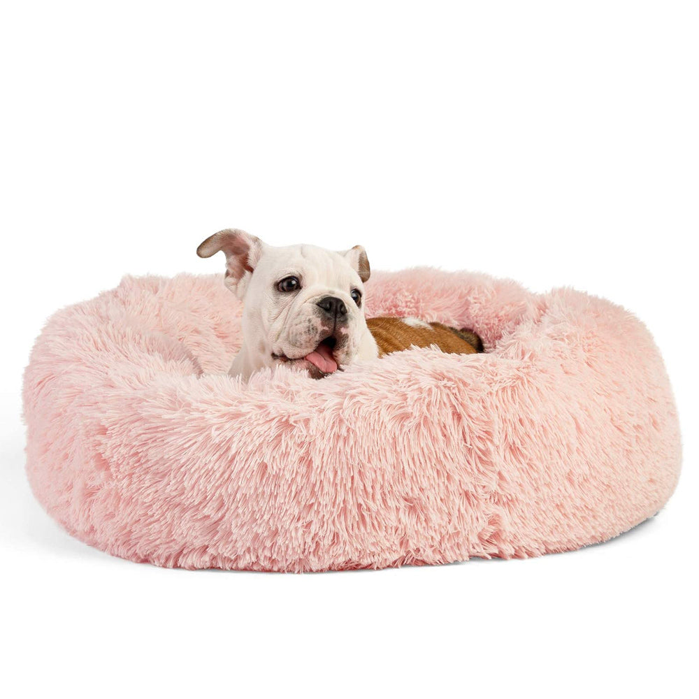 Machine Washable Calming Donut Cat and Dog Pet Bed