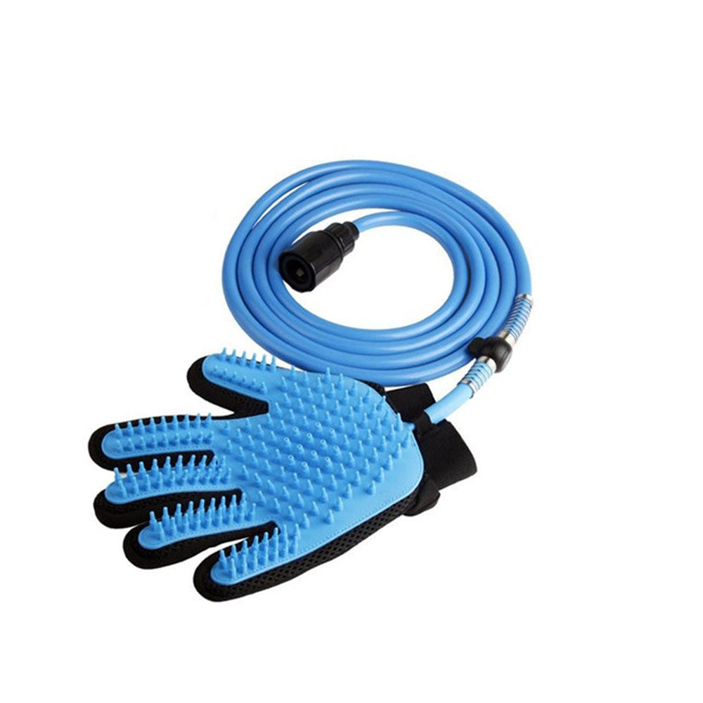 3-in-1 Pet Bathing Tool Sprayer Massage Glove and Pet Hair Remover