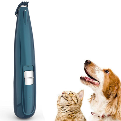 Low Noise USB Rechargeable Grooming Safe Nail Clipper for Pets