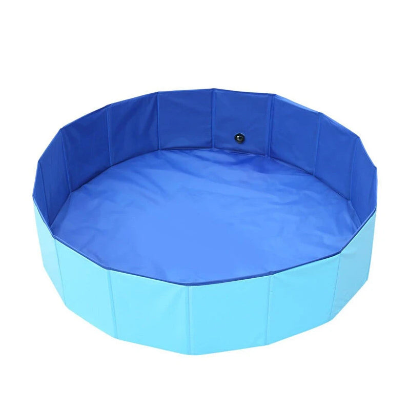 Collapsible Outdoor Bathing Pool in 2 Colors and 4 Sizes