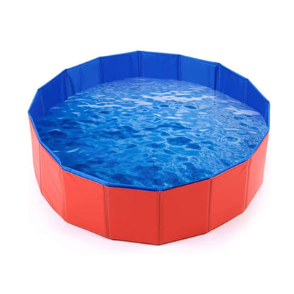 Collapsible Outdoor Bathing Pool in 2 Colors and 4 Sizes