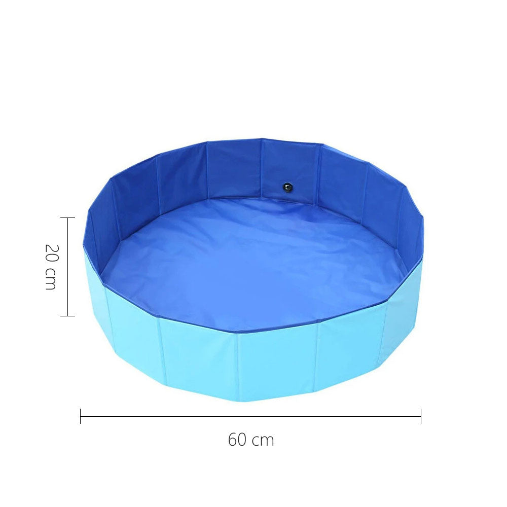 Collapsible Outdoor Bathing Pool in 2 Colors and 4 Sizes