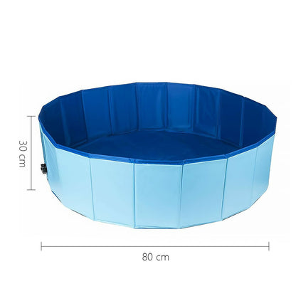 Collapsible Outdoor Bathing Pool in 2 Colors and 4 Sizes