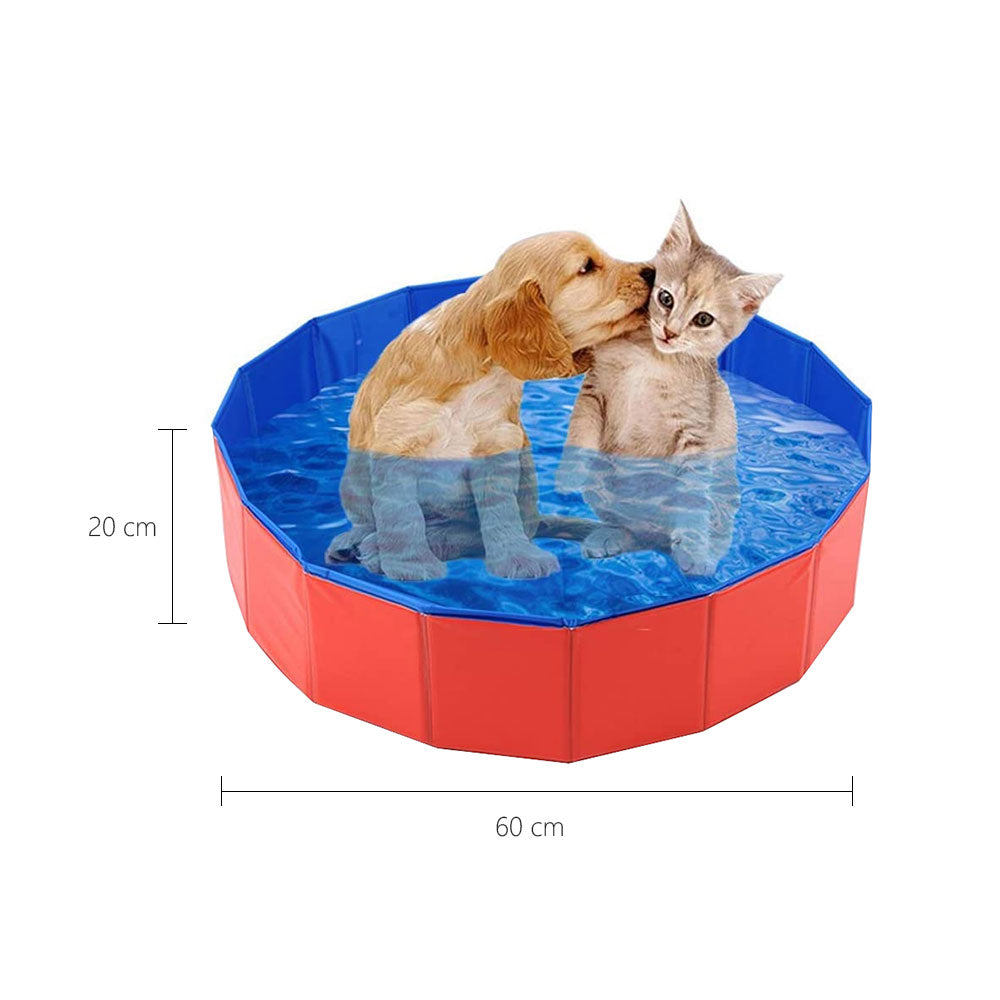 Collapsible Outdoor Bathing Pool in 2 Colors and 4 Sizes