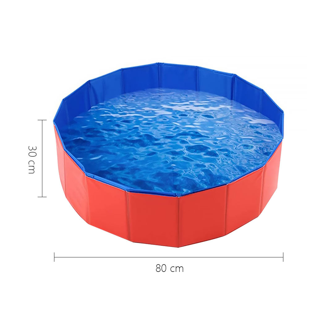 Collapsible Outdoor Bathing Pool in 2 Colors and 4 Sizes