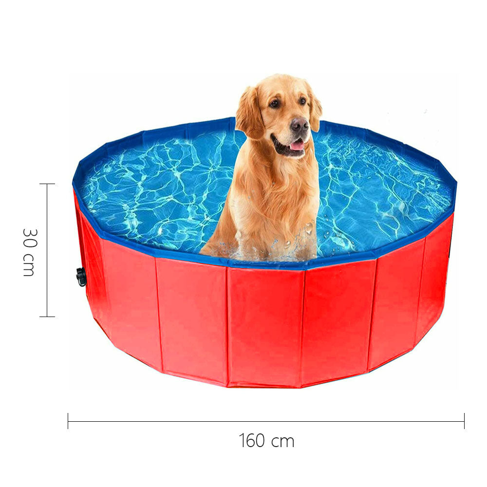 Collapsible Outdoor Bathing Pool in 2 Colors and 4 Sizes