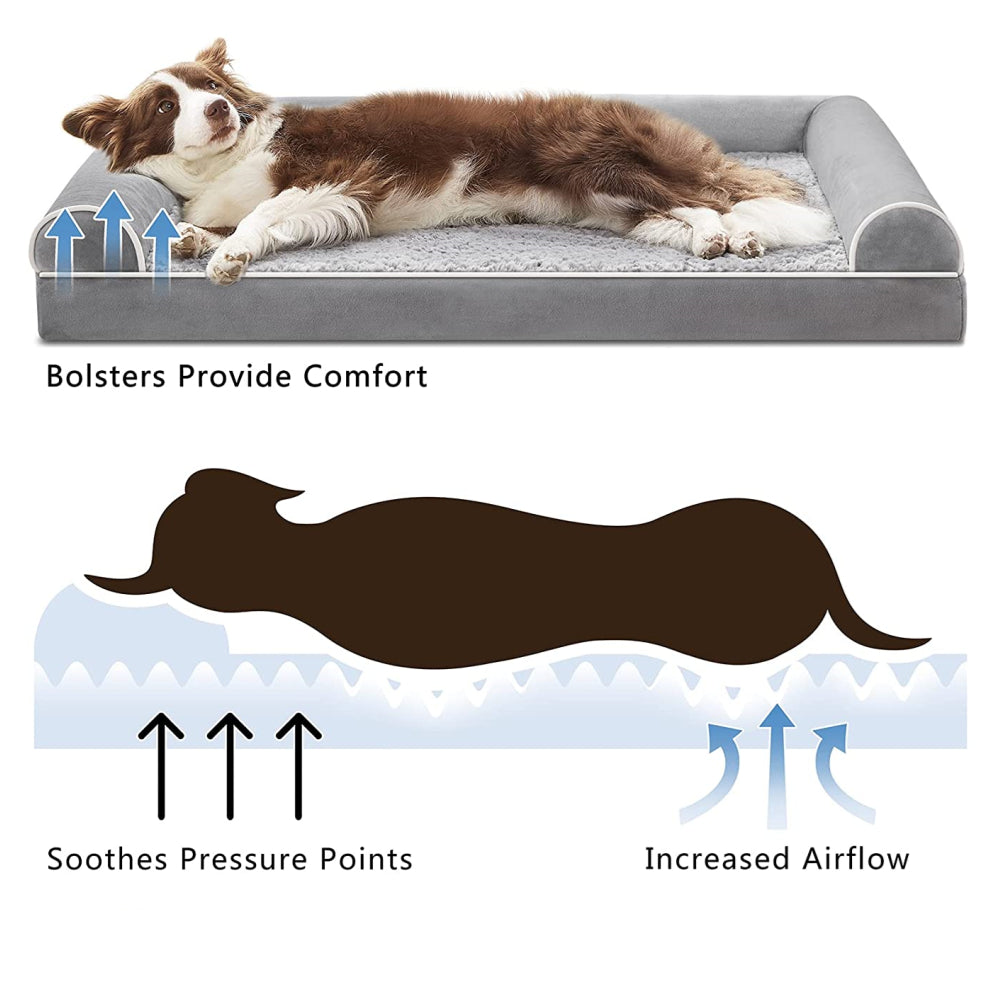 PETSWOL Four Seasons Pet Sofa Breathable Pet Bed