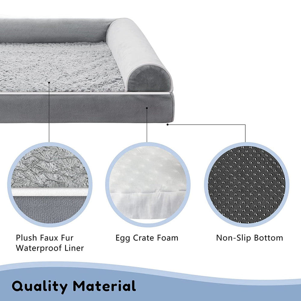 PETSWOL Four Seasons Pet Sofa Breathable Pet Bed