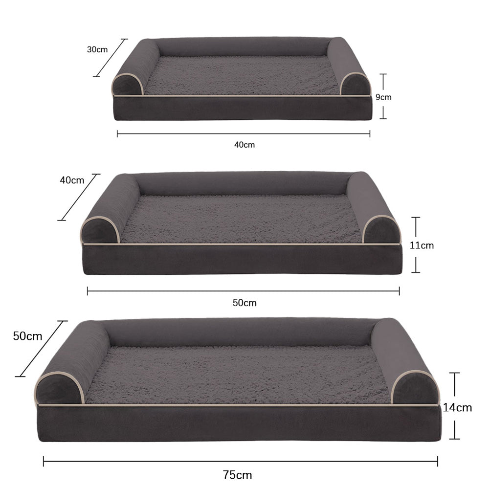 PETSWOL Curved Design Four Seasons Pet Sofa Bed