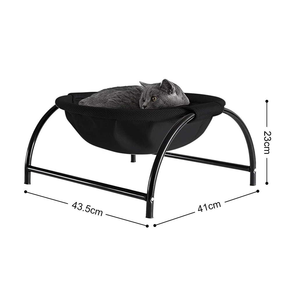 PETSWOL Elevated Cat Bed Hammock Bed