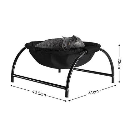 PETSWOL Elevated Cat Bed Hammock Bed