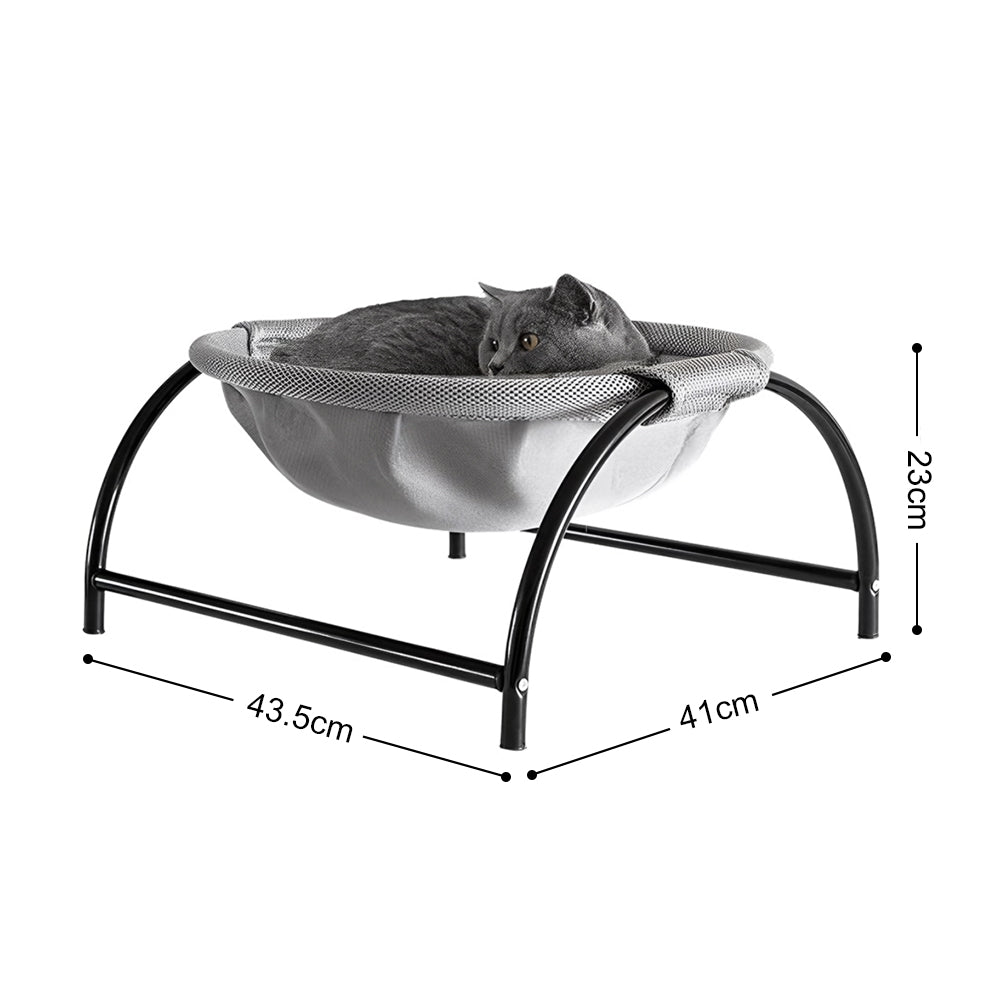 PETSWOL Elevated Cat Bed Hammock Bed