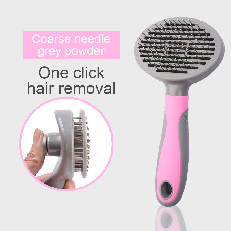 Pets Grooming Brush for Dog Long Hair Removes Pet Cat Hair Shedding Comb Puppy Slicker Brush