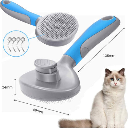 Pets Grooming Brush for Dog Long Hair Removes Pet Cat Hair Shedding Comb Puppy Slicker Brush