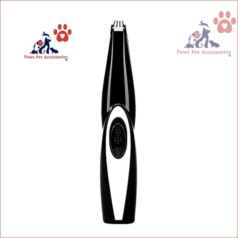 Black and white electric pet nail trimmer, a must-have tool for easy pet grooming