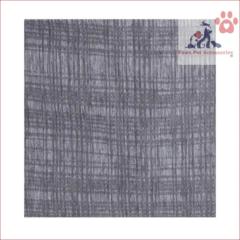 Grey textured fabric crosshatch on Pet Carry Travel Bag for dogs and puppies