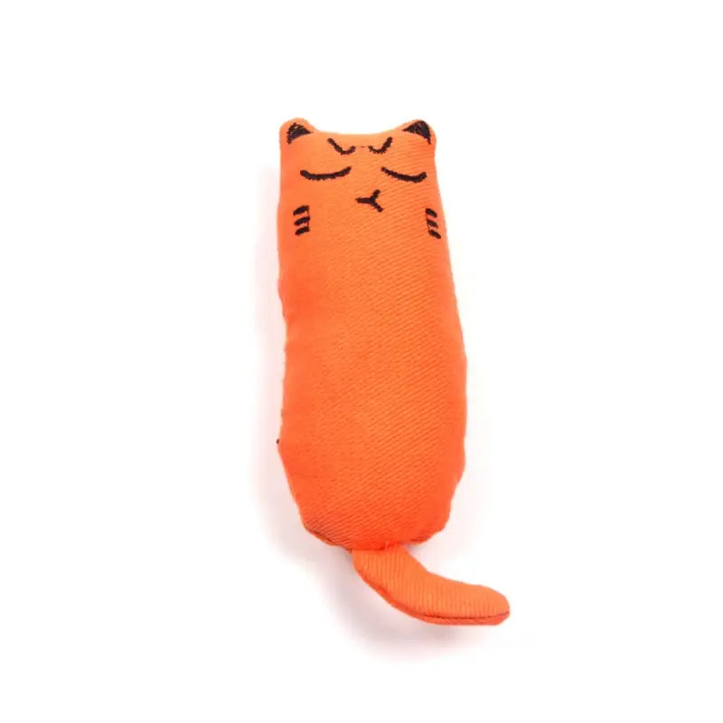 Rustle Sound Catnip Toy Cats Products for Pets Cute Cat Toys Kitten Teeth Grinding Plush Thumb Pillow Pet Accessories