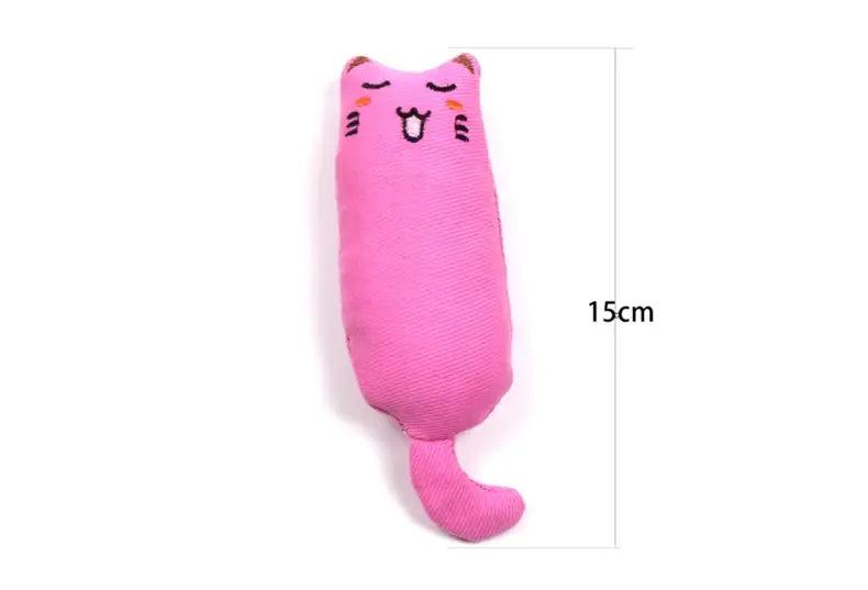 Rustle Sound Catnip Toy Cats Products for Pets Cute Cat Toys Kitten Teeth Grinding Plush Thumb Pillow Pet Accessories