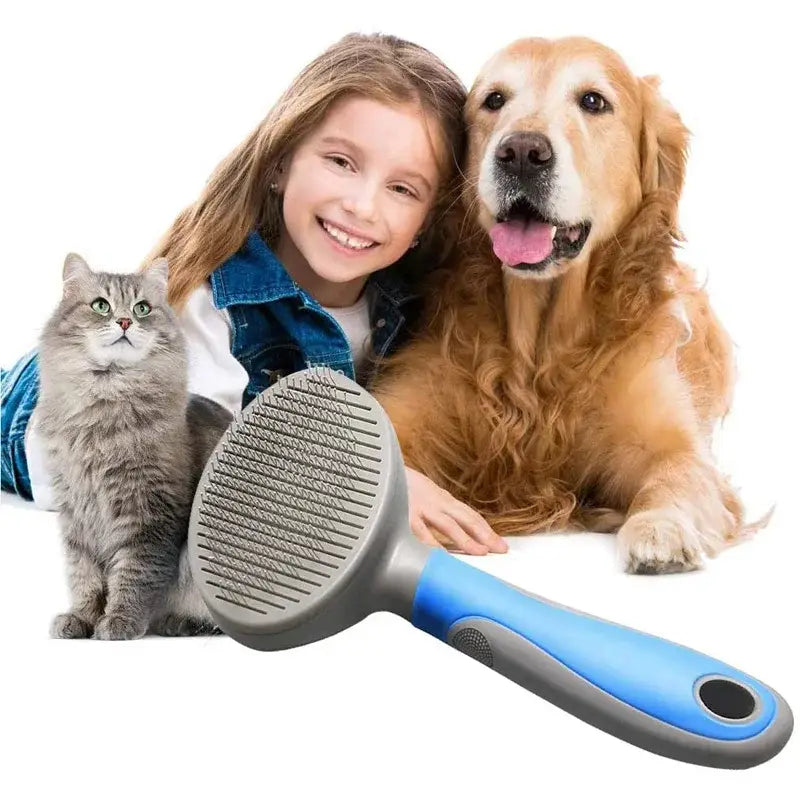 Pets Grooming Brush for Dog Long Hair Removes Pet Cat Shedding Comb Puppy Slicker