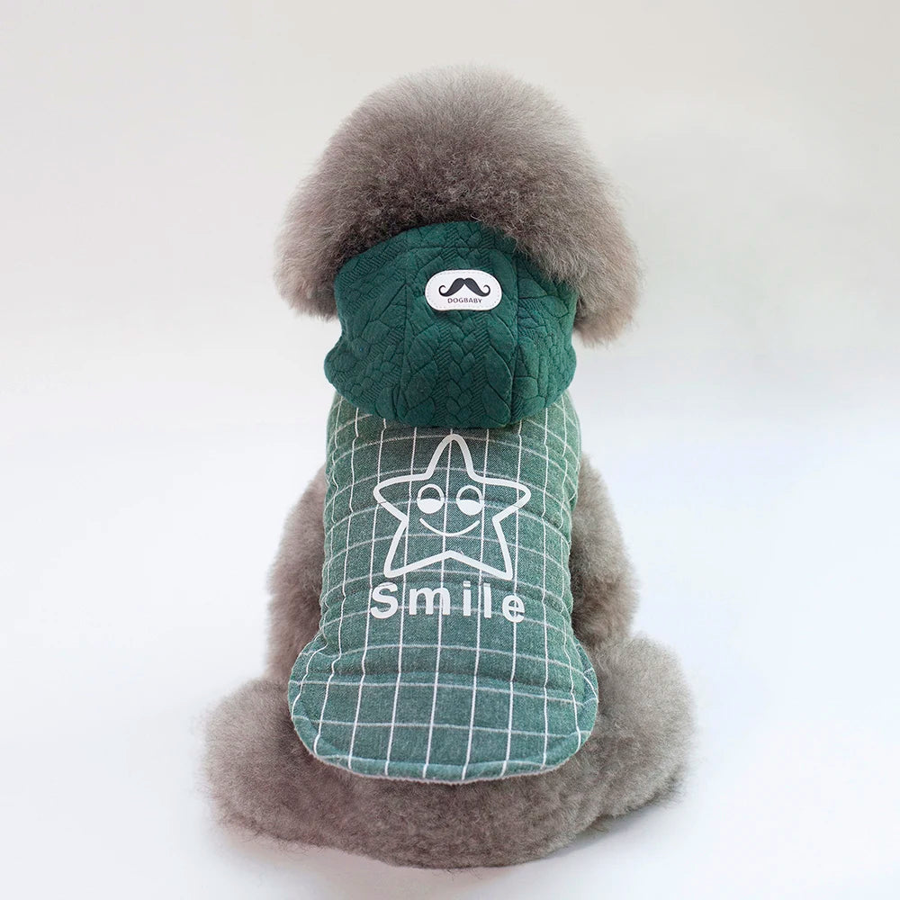 Expertly crafted for comfort and warmth, the High Quality Pets Dog Clothes is made of premium cotton for a soft and durable design