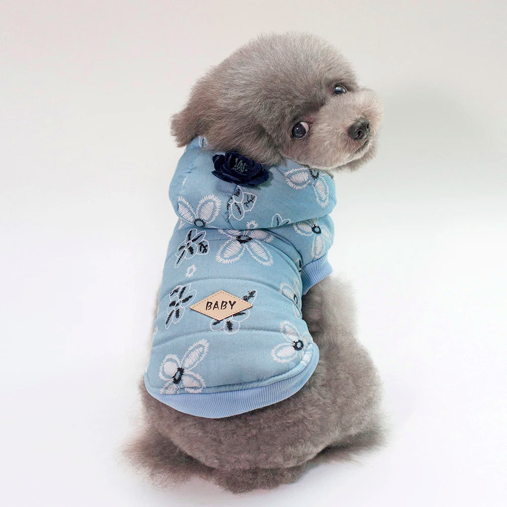 Expertly crafted for comfort and warmth, the High Quality Pets Dog Clothes is made of premium cotton for a soft and durable design