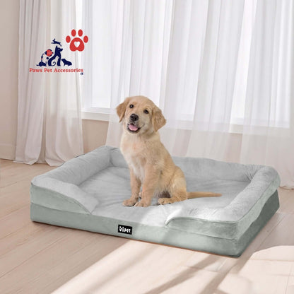 i.Pet Pet Bed Dog Calming Soft Cushion Egg Crate Large Sofa Washable Removable