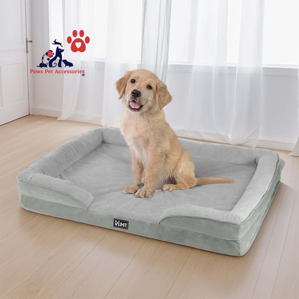 i.Pet Pet Bed Dog Calming Soft Cushion Egg Crate Large Sofa Removable Washable