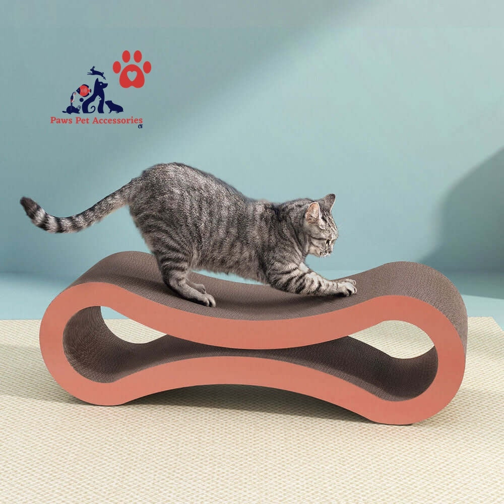 i.Pet Cat Scratching Board Scratcher Cardboard Kitten Indoor Climbing Bed Catnip