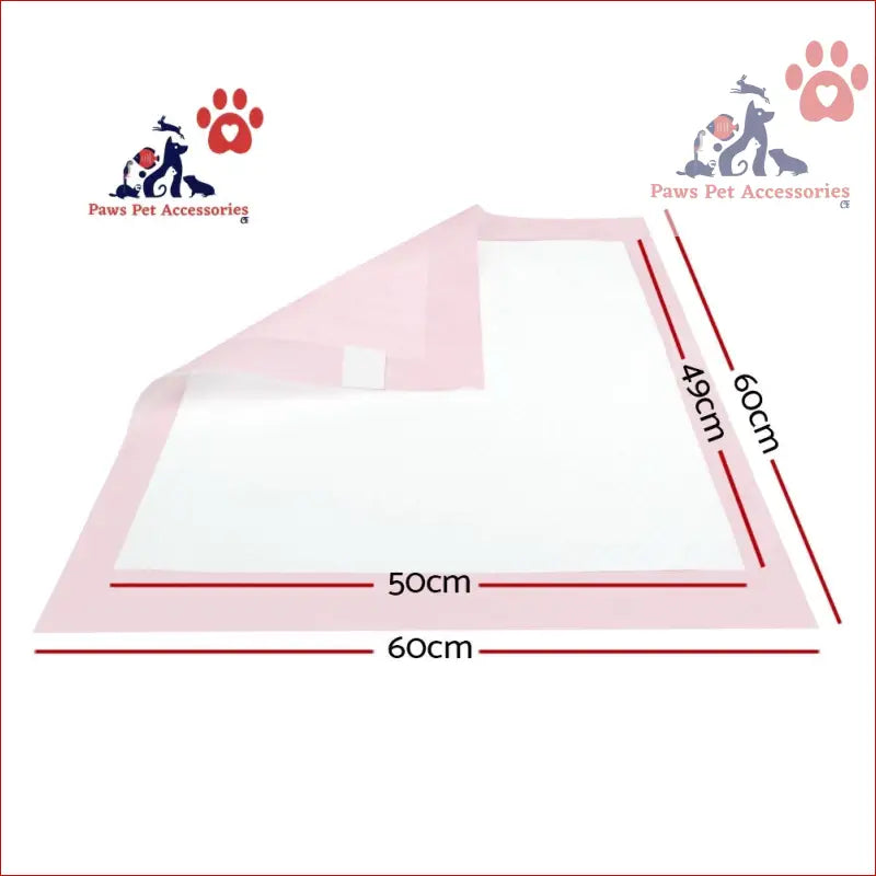 Technical diagram of ramp dimensions for i.Pet Pet Training Pads 200pcs 60x60cm