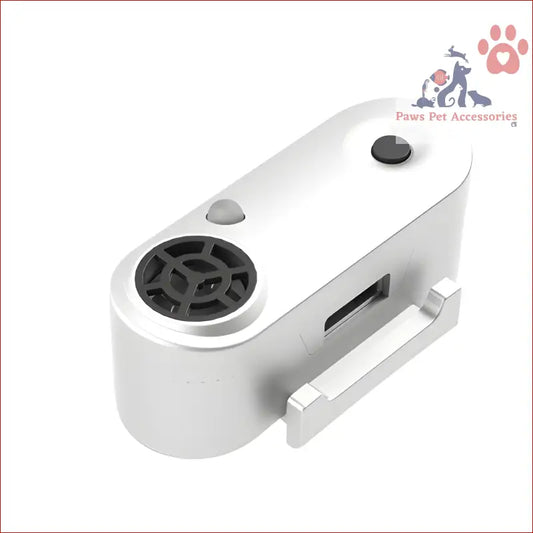 White Tickless Mini electronic tick repeller for cats and small dogs with buttons