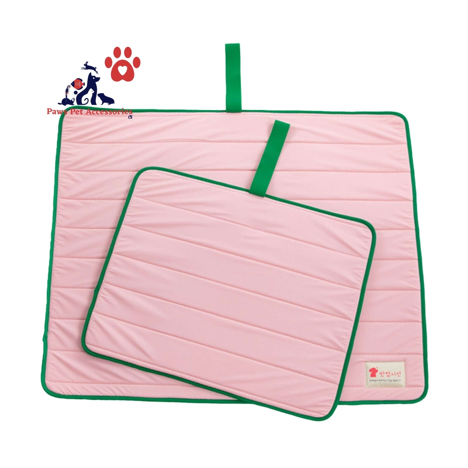 Pet Dog Cooling Mat Non-Slip Travel Roll Up Cool Pad Bed Outdoor L PINK