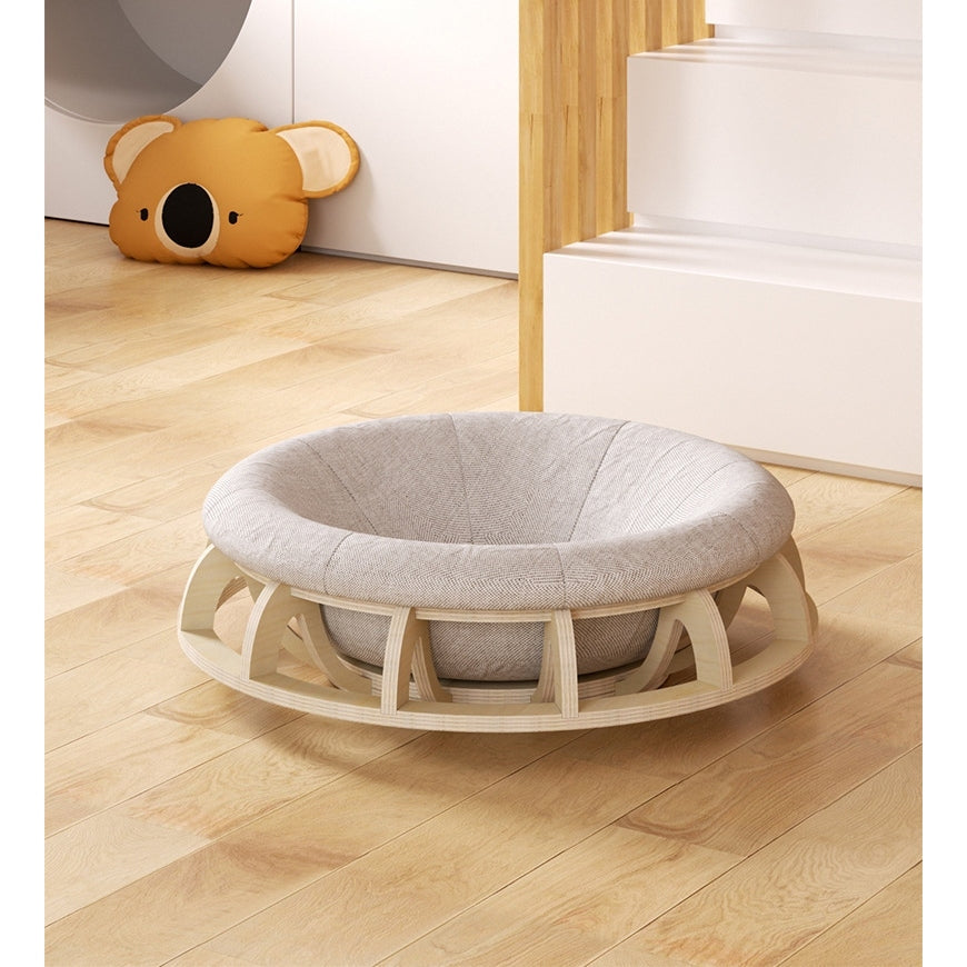 Timber Gyro Cat Nest Bed