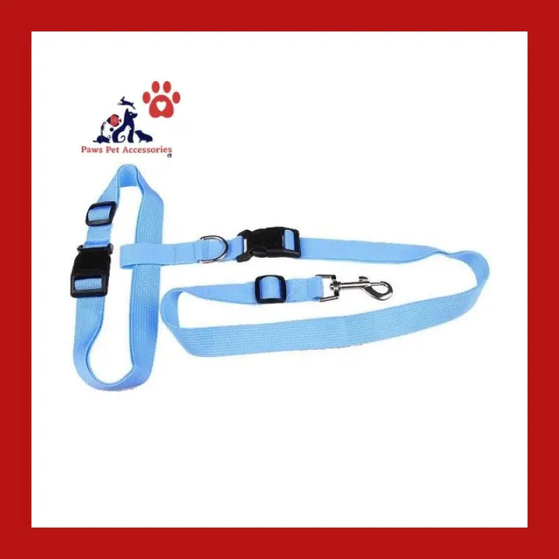 Attractive Traction Pulling Leash Pet Dog Running Jogging Convenient Safe Fashional Goods for Pets - Blue - Care >