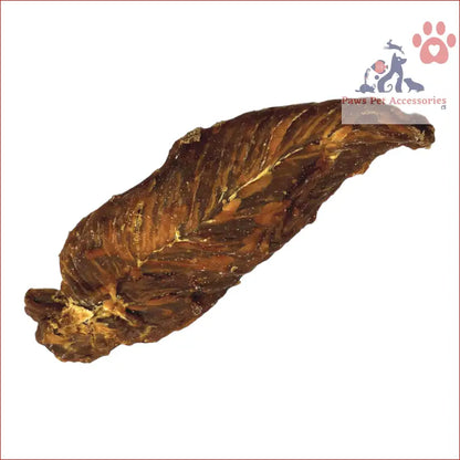 Dried tobacco leaf highlighting the natural texture for 2Kg Dog Treat Chicken Breast Jerky