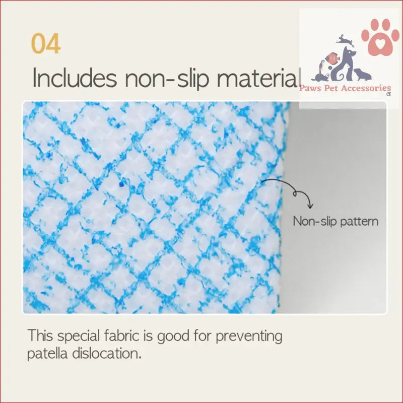 Light blue fabric with diamond-patterned non-slip texture for dog shoes waterproof