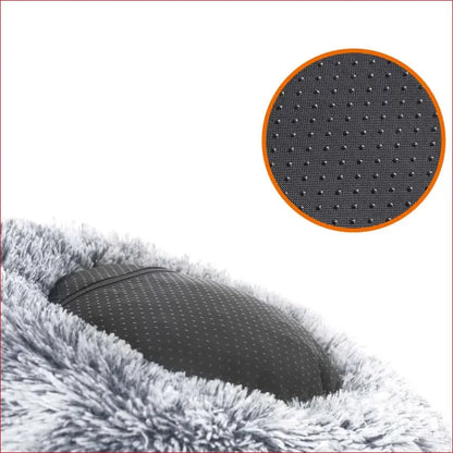 Feandrea 50cm Dog Bed with Removable Washable Cover Grey - Pet Care > Supplies Beds 9