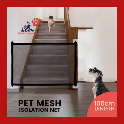 Floofi Pet Safety Barrier (100cm) - Dog > Crates Pens & Gates 1