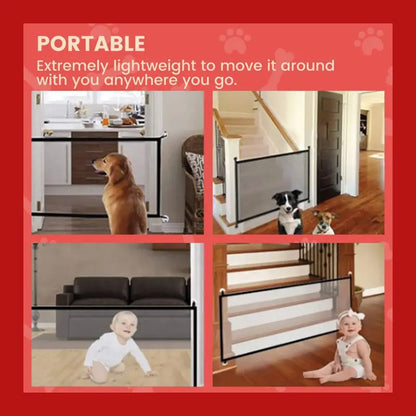 Floofi Pet Safety Barrier - Dog > Crates Pens & Gates 4