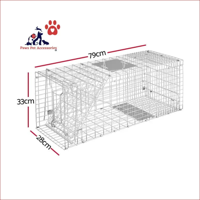 Gardeon Animal Trap Cage Possum 79x28cm - Pet Care > Pest Control Traps 5