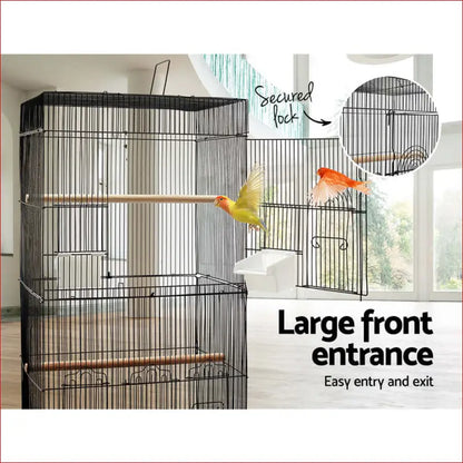 I.pet Bird Cage 88cm Large Aviary - Pet Care > Coops & Hutches Small Animal Habitats Cages 4