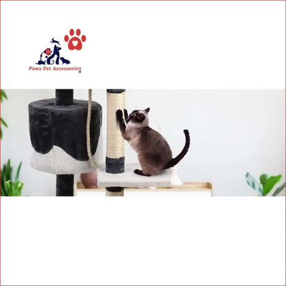 I.pet Cat Tree 112cm Tower Scratching Post Scratcher Wood Condo House Furniture - Pet Care > Supplies Posts 6