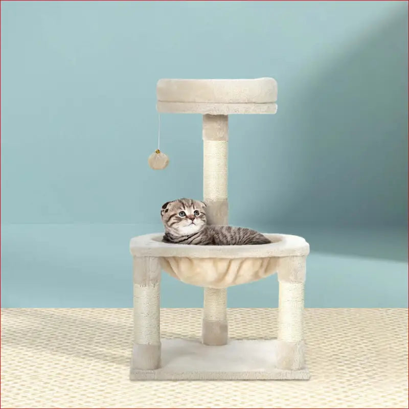 I.pet Cat Tree 69cm Scratching Post Tower Scratcher Wood Condo Toys House Bed - Pet Care > Supplies Posts 7