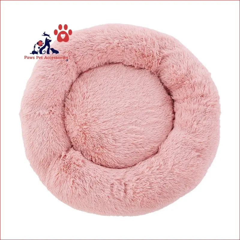 I.pet Pet Bed Dog Cat 90cm Large Calming Soft Plush Pink - Care > Supplies Beds 3