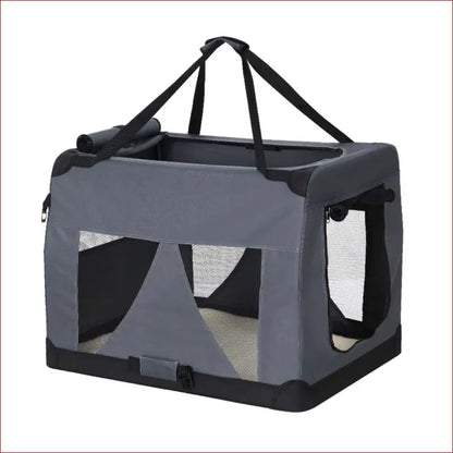 I.pet Pet Carrier Soft Crate Dog Cat Travel 82x58cm Portable Foldable Car Xl - Care > Supplies Carriers & Crates 1