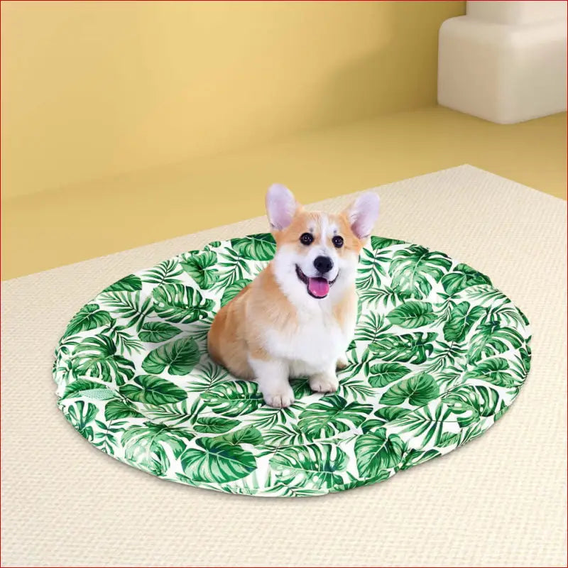 I.pet Pet Cooling Mat Gel Dog Cat Self-cool Puppy Large Round Bed Summer Cushion - Care > Supplies Beds 7