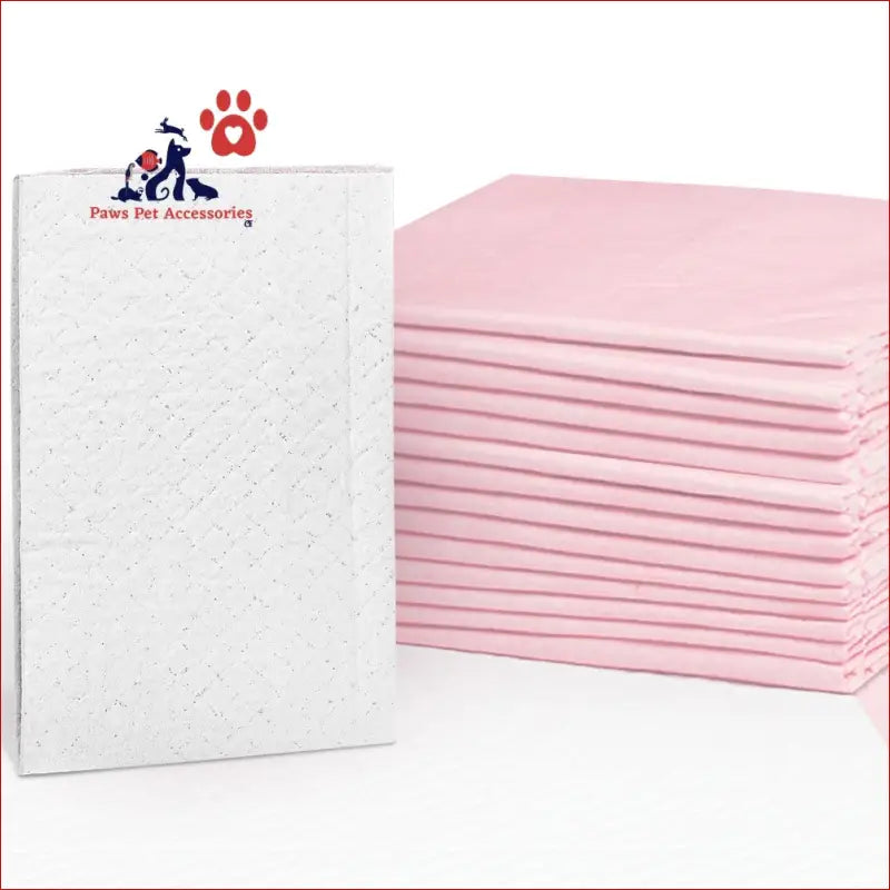 I.pet Pet Training Pads 200pcs 60x60cm Puppy Dog Toilet Pee Indoor Super Absorbent Pink - Care > Supplies Aids 4