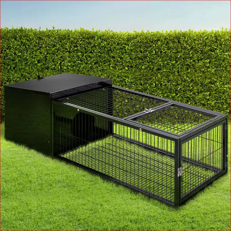 I.pet Rabbit Cage 122x52cm Hutch Enclosure Carrier Metal - Pet Care > Coops & Hutches Small Animal Habitats Cages 7