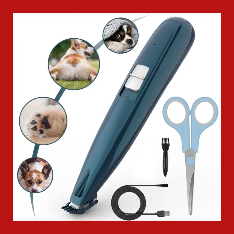 Low Noise Usb Rechargeable Grooming Safe Nail Clipper for Pets - Pet Supplies 4